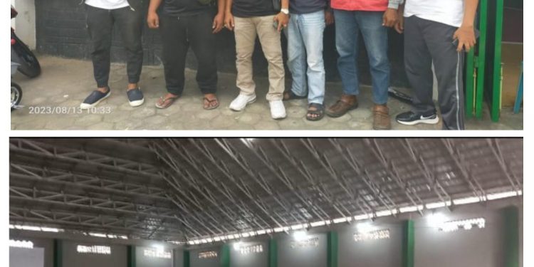 Peringati HUT RI ke 78, Turnamen futsal Sepang Jaya antar RT Berlangsung Meriah