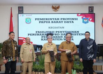 Tim Kemendagri Monev Realisasi APBD di Papua Barat Daya