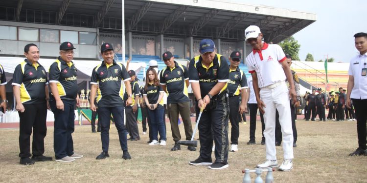 Gubernur Arinal Buka Kejuaraan Woodball Gubernur Cup Tahun 2023