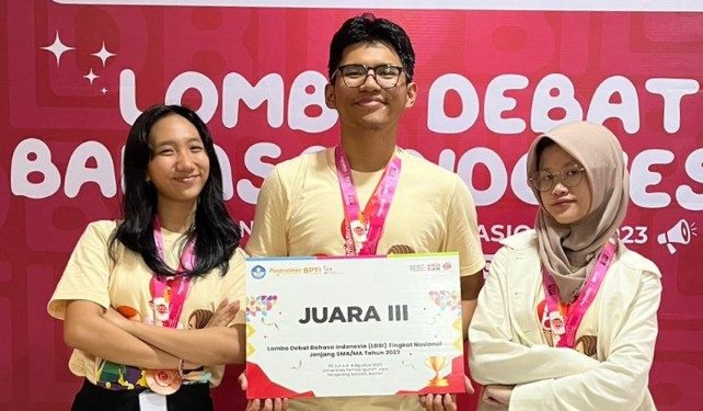 Tim SMA Al Kautsar Raih Medali Perunggu LDBI Nasional