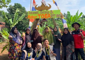 Mahasiswa KKN UGM Gelar Lomba TOGA di Dusun Serbajadi 1 Natar