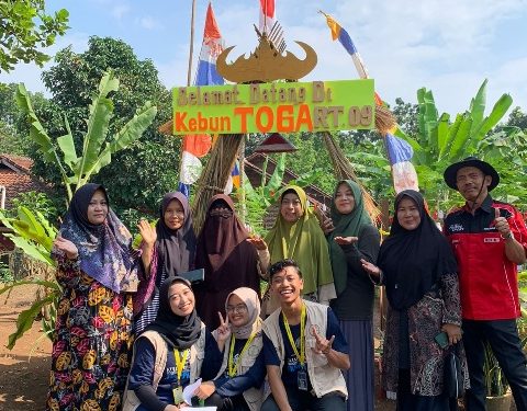 Mahasiswa KKN UGM Gelar Lomba TOGA di Dusun Serbajadi 1 Natar