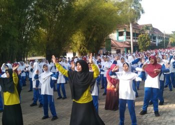 Al Kautsar Meriahkan HUT ke-78 RI Dengan Senam Massal dan Berbagai Lomba