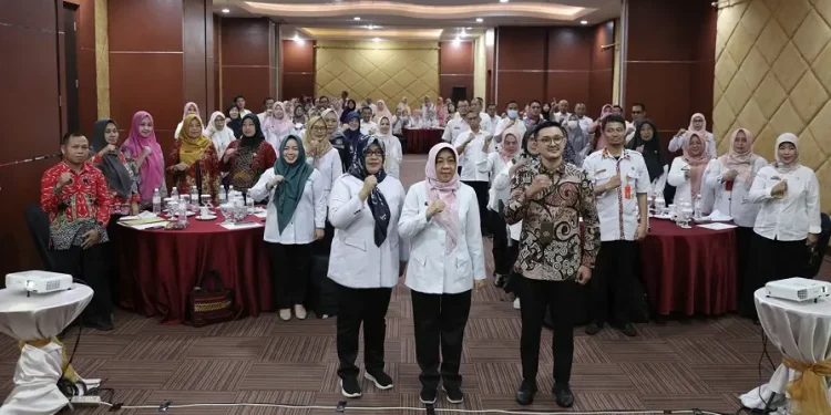 Pemprov Lampung Gelar Rakor Tim Pembina Gerakan Pekerja Perempuan Sehat Produktif (GP2SP)