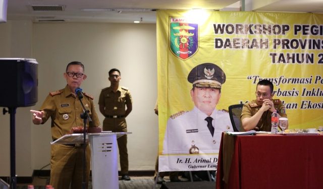 Buka Workshop Pegiat Literasi Daerah , Sekdaprov Fahrizal Ajak Masyarakat Gemar  Membaca dan Budaya Literasi