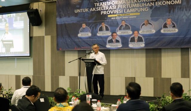 Gubernur Berharap Dialog Publik Transformasi Ekonomi  Perkaya Substansi Penyusunan RPJPD dan RPJMD Lampung