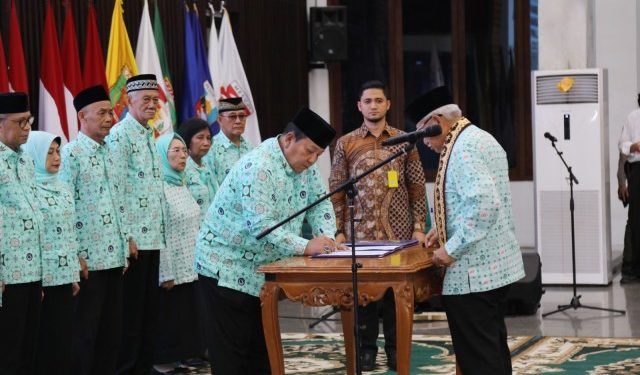 Gubernur Arinal Dikukuhkan Menjadi Ketua Persatuan Pensiunan Indonesia Provinsi Lampung Masa Bakti 2023-2028