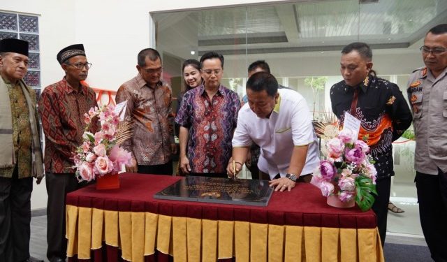 Resmikan Panti Jompo Tali Cinta Kasih, Gubernur Arinal Ajak Tingkatkan Kebahagiaan Lansia