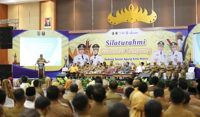 Kunjungi Kota Metro, Gubernur Arinal Ajak Masyarakat Berpartisipasi Aktif dalam Pembangunan