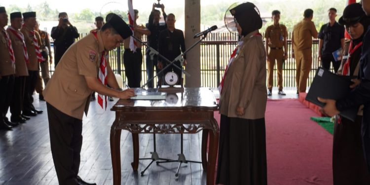 Wagub Chusnunia Lantik Pj Bupati M. Firsada Sebagai Ketua Majelis Pembimbing Cabang Tulangbawang Barat