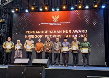 Sukses Kembangkan KUR Sebagai Strategi Menuju Lumbung Pangan Nasional, Gubernur Arinal Terima KUR Award 2023 