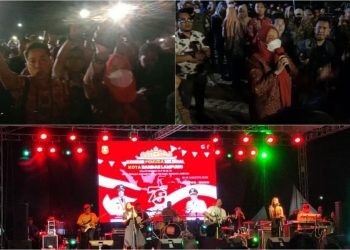 Meriahkan HUT RI Ke-78, Pemkot Bandar Lampung Gelar Konser Pemuda Milenial  