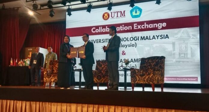 Partisipasi Unila dalam Forum Rektor Bidang Teknik di UTM Johor Bahru Malaysia