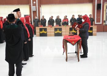 Walikota Bandar Lampung Eva Dwiana Lantik 385 Pejabat Fungsional