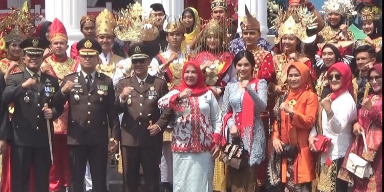 Momen HUT RI ke-78, WaliKota Eva Dwiana Ingatkan Masyarakat Jangan Mudah  Terprovokasi