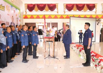 Ketua Umum KONI Lampung Arinal Djunaidi Kukuhkan Kepengurusan KONI Kota Metro Masa Bakti 2023-2027