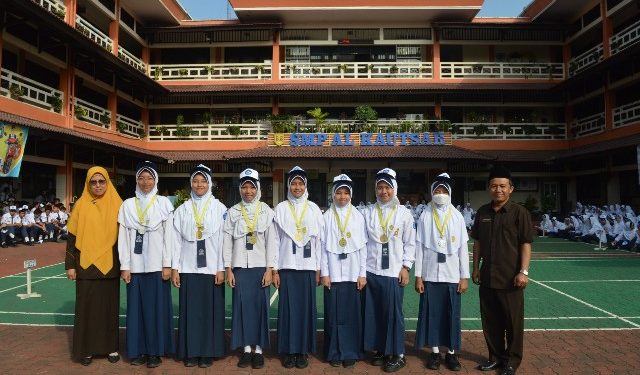 Atlet SMP Al Kautsar Raih 5 Emas 1 Perak Festival Taekwondo Cup 2023