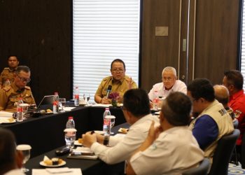 Rakor Penanggulangan Karhutla, Gubernur : Optimalkan Koordinasi dan Sinergitas