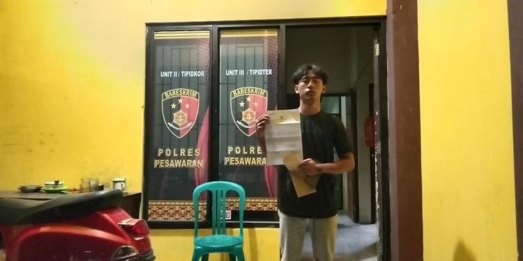 Keributan di Tugu Pengantin Pesawaran, Jurnalis Alami Kekerasan