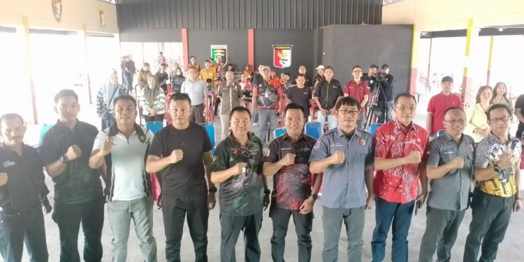 Ketua SMSI Lampung Doni Irawan Buka Kejuaraan Menembak SMSI Open tahun 2023