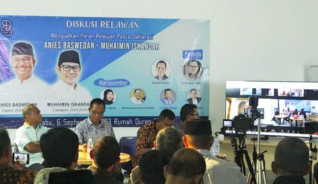 Relawan Anies Baswedan Kuatkan Peran Usai Deklarasi Anies-Muhaimin
