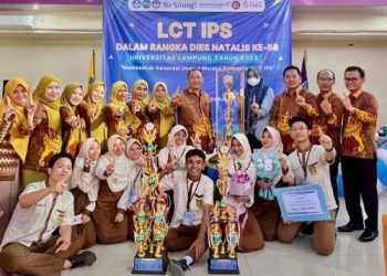 SMA Al Kautsar Pertahankan Juara Umum LCT IPS Unila 7 Tahun Berturut-Turut