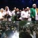 Ribuan Warga Penuhi Panggilan “Lampung Bersholawat” Bersama Habib Syech  di Lapangan Saburai