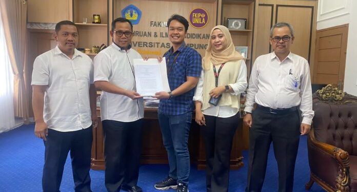 FKIP Unila dan Telkom Jalin Kerja Sama Pengembangan Talenta Digital