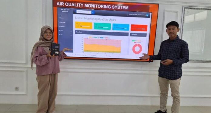 Mahasiswa Unila Ciptakan Alat Monitoring Kualitas Udara Berbasis IoT
