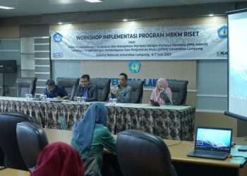 Unila Gelar Workshop Riset MBKM untuk 50 Dosen Penerima Hibah