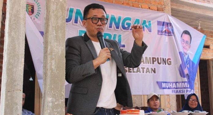 Anggota Komisi 3 DPRD Lampung Junaidi  Tampung Aspirasi Warga Sabah Balau