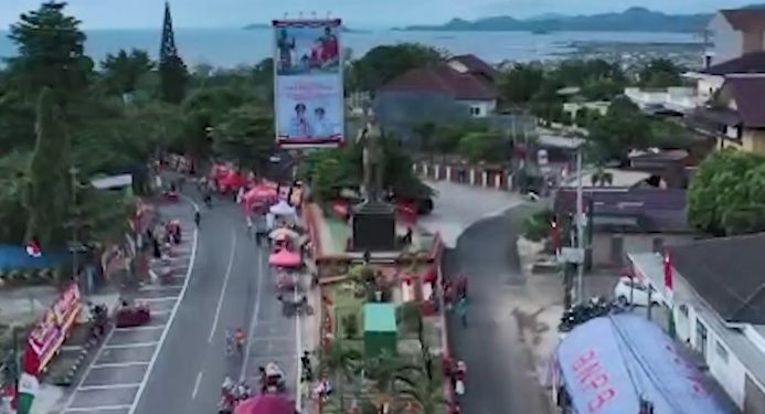 Pemkot Bandar Lampung Gelar Pangan Murah di Taman UMKM Bung Karno