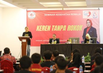 Riana Sari Arinal Buka Seminar Kesehatan Bertema “Keren Tanpa Rokok”