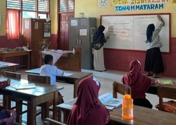 Mahasiswa Unila Salurkan Ilmu Pendidikan Lewat Kampus Mengajar
