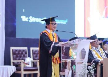 Warek II Unila Raih Gelar Profesor, Sumbangkan Gagasan Produk Hukum Nusantara