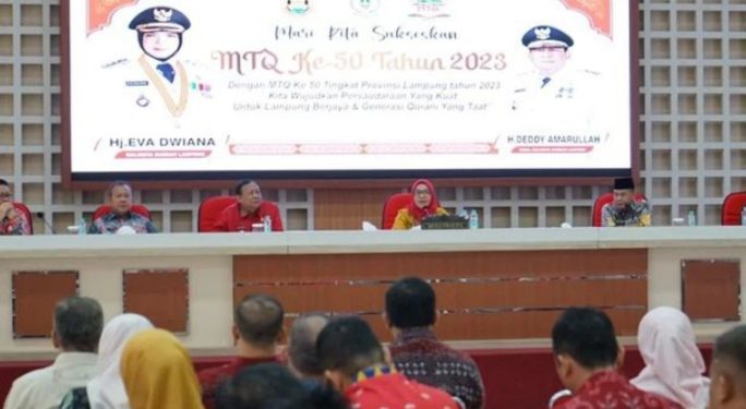 Rakor Persiapan  MTQ Ke- 50, Walikota Eva Dwiana Minta Seluruh OPD  All Out