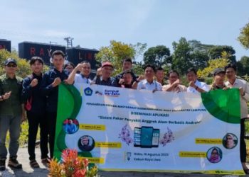 Dosen Unila Ciptakan Aplikasi Sistem Pakar Penyakit Anggrek Alam Berbasis Android di Kebun Raya Liwa