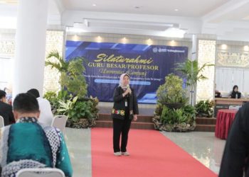 Unila Gelar Silaturahmi Profesor dalam Rangka Dies Natalis ke-58