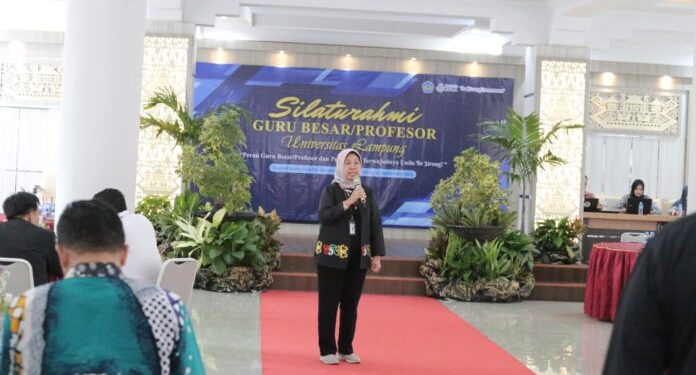 Unila Gelar Silaturahmi Profesor dalam Rangka Dies Natalis ke-58