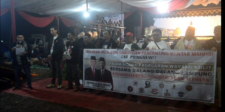 Ribuan Warga Hadiri Deklarasi Dukungan  Ganjar – Mahfud di Pringsewu