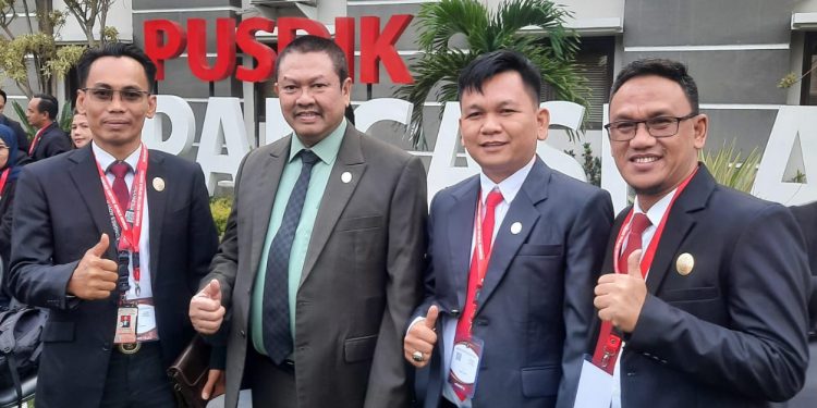 Tiga Pengacara KAI Asal Lampung Ikut Bimtek Hukum Acara Perselisihan Hasil Pemilu (PHPU) 2024