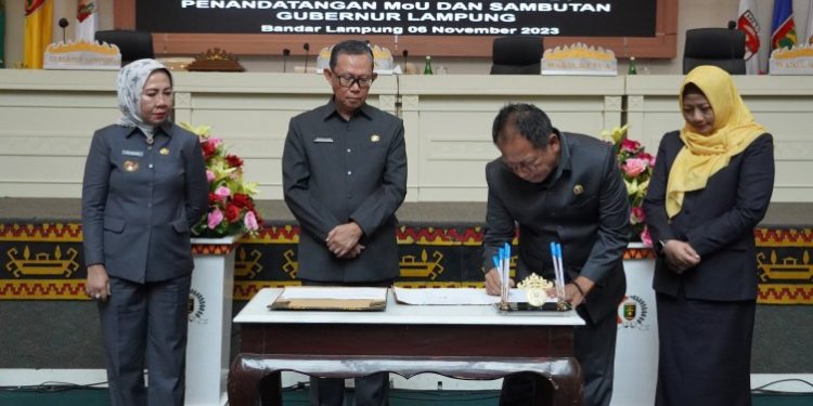 Badan Anggaran DPRD Sampaikan Laporan KUA-PPAS Terkait RAPBD Provinsi Lampung Tahun 2024