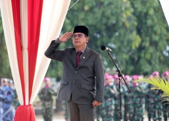 Pemprov Lampung Gelar Upacara Peringatan Hari Pahlawan ke-78, Ketua DPRD Mingrum Gumay Jadi Inspektur Upacara