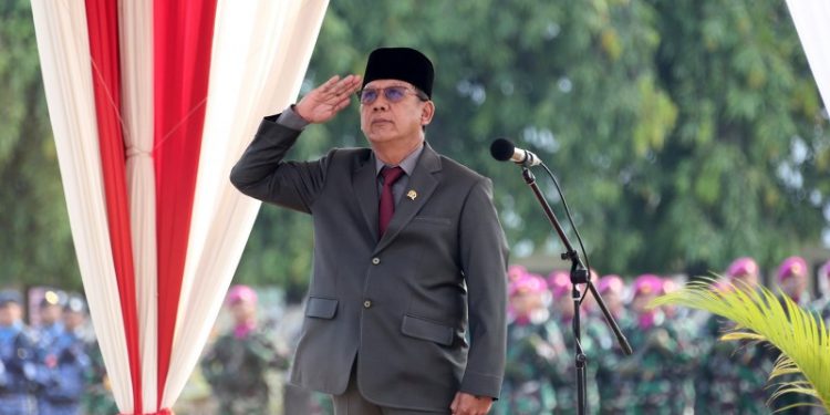 Pemprov Lampung Gelar Upacara Peringatan Hari Pahlawan ke-78, Ketua DPRD Mingrum Gumay Jadi Inspektur Upacara