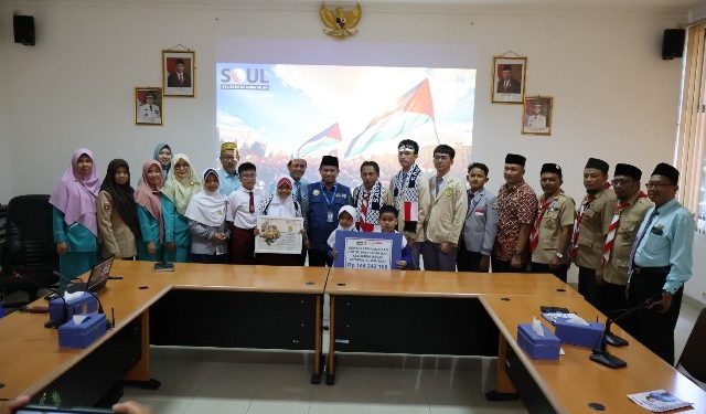 Al Kautsar Donasi Rp 144,3 Juta Untuk Palestina