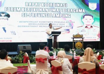Gubernur Arinal Buka Rakor FKUB se-Provinsi Lampung Tahun 2023