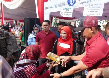 Pemkot Bandar Lampung Bersama Bulog Gelar Gerakan Pangan Murah