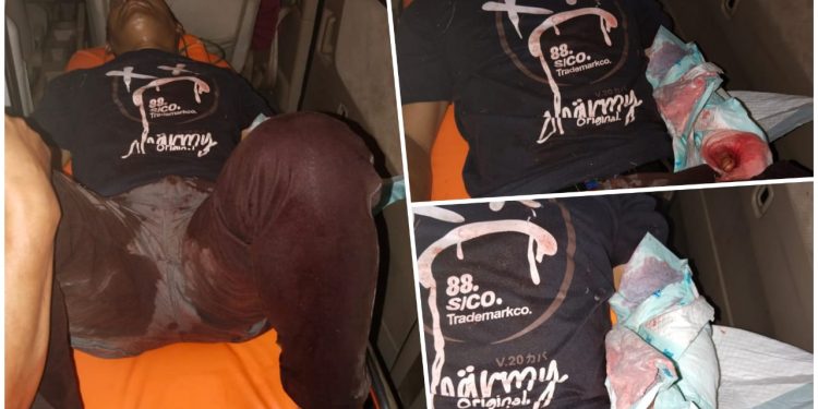 Keluarga Korban Minta Polisi Tangkap Pelaku Penusukan di Kampung Negri Jaya Lampung Tengah