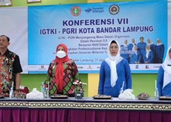 Konferkot IGTKI – PGRI, Walikota Eva Dwiana : Majukan Pendidikan Dengan Membentuk Karakter Sejak Dini