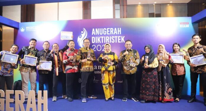 Unila Raih 4 Emas dan 2 Perak Penghargaan Humas Anugerah Diktiristek 2023